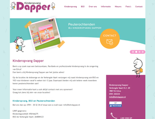 website voor een kinderopvang
