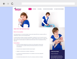 Website voor kraamzorg